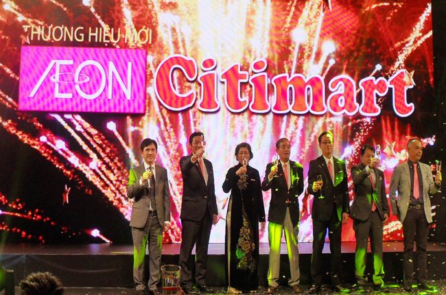 Aeon liên kết với hai đại gia bán lẻ  Fivi Mart và Citi Mart