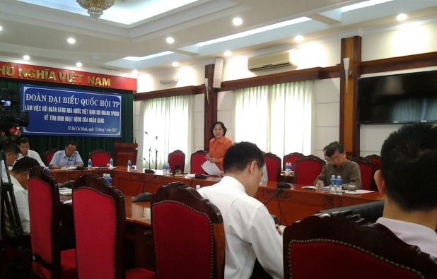 Nợ xấu hệ thống ngân hàng TPHCM cuối tháng 3 là 5.53%