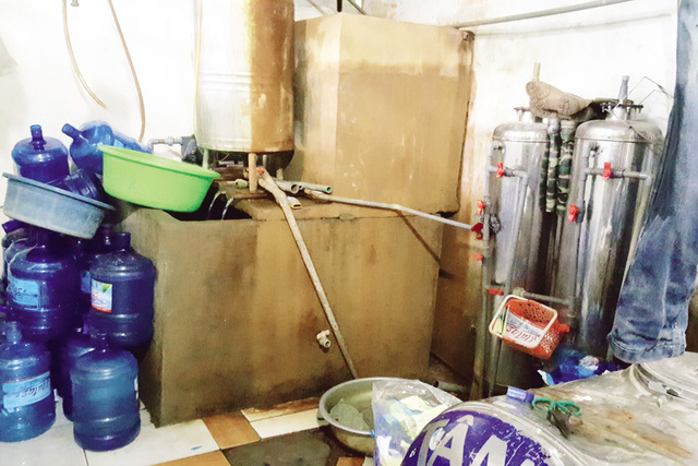 “Hô biến” nước giếng khoan thành nước tinh khiết