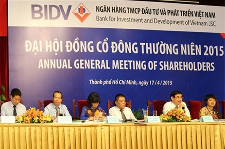 Trước sáp nhập, BIDV chi 10,2% cổ tức