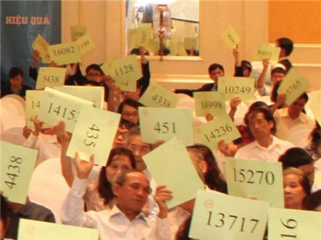 Cổ đông ngân hàng nín thở chờ đại hội