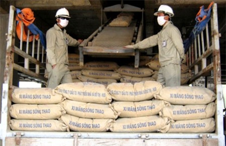 Tồn kho xi măng đã giảm