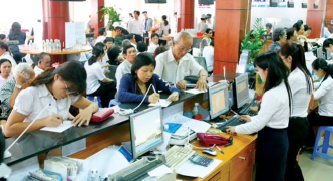  Giao dịch ngân hàng đầu năm không quá sôi động 