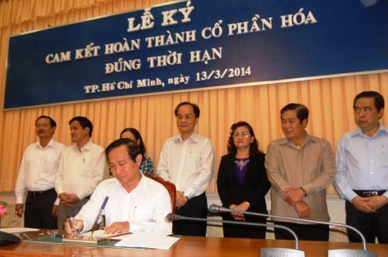 TPHCM: Hoàn thành cổ phần hóa DNNN vào năm 2017