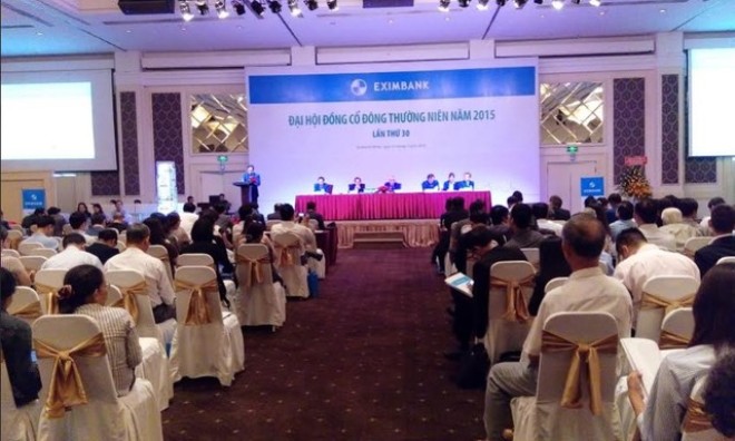 ĐHCĐ Eximbank: Đại diện Vietcombank yêu cầu hoàn trả 32 tỷ đồng đã chi cho HĐQT, BKS