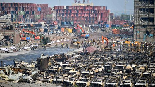 Ngành bảo hiểm Trung Quốc thiệt hại 1,5 tỷ USD do vụ nổ Thiên Tân