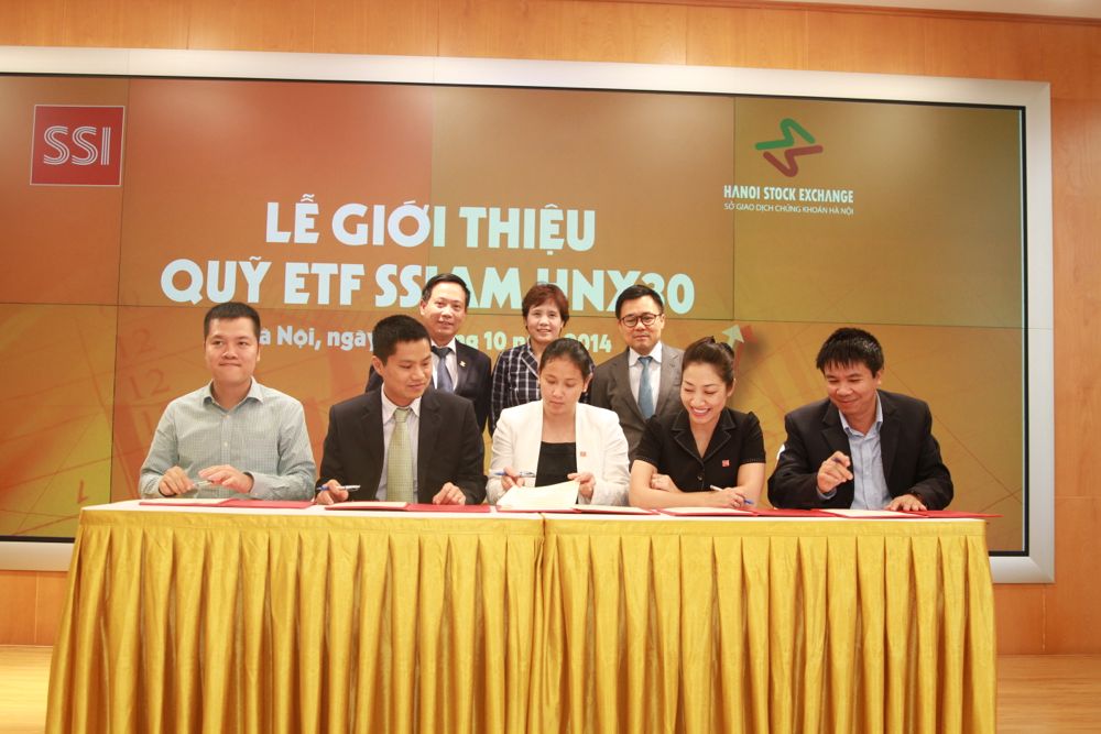 Chứng chỉ quỹ ETF SSIAM-HNX30 đăng ký niêm yết trên HNX