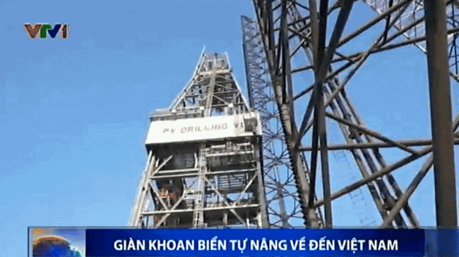 PV Drilling đón nhận giàn khoan thế hệ mới