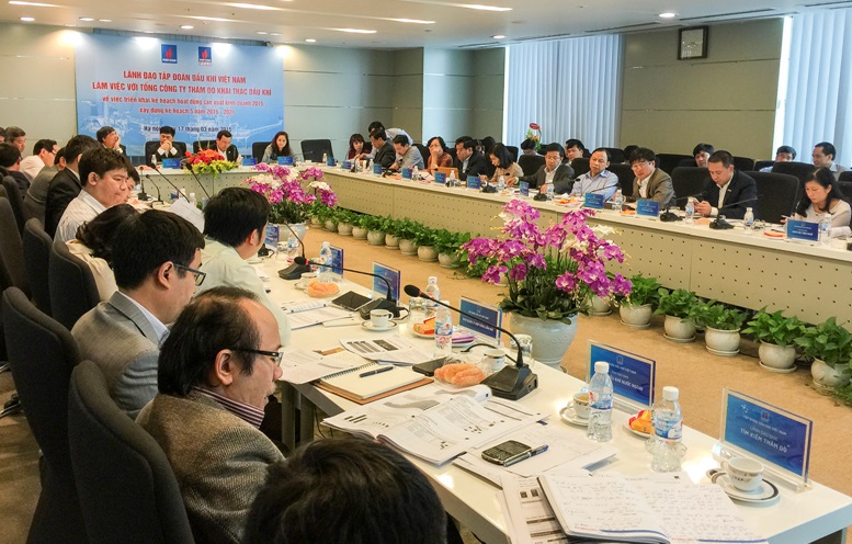 Giá dầu giảm, PVEP điều chỉnh giảm 9 giếng khoan