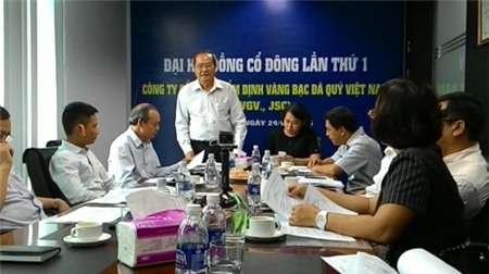 Phó tổng giám đốc NamABank giữ chức Chủ tịch Công ty Kiểm định vàng bạc đá quý Việt Nam