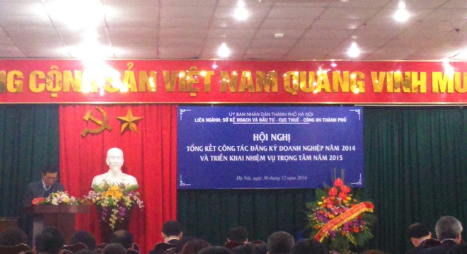  Từ 1/1/2015, thời gian thành lập mới doanh nghiệp tại Hà Nội giảm từ 05 ngày xuống 03 ngày 