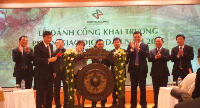  GTGD cổ phiếu niêm yết trên HNX tăng 167% so với năm 2013 