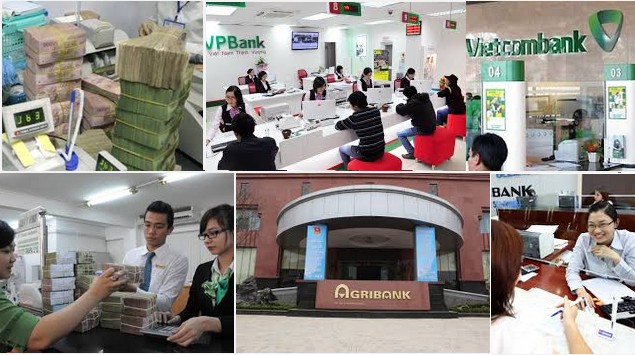 Lợi nhuận ngân hàng năm 2015 dự báo tăng bình quân gần 9% 
