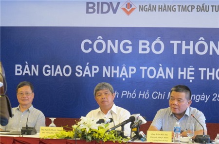 Chính thức sáp nhập MHB vào BIDV
