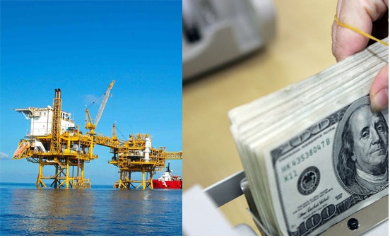 4 tháng, thu ngân sách từ dầu thô đạt 23 nghìn tỷ đồng, giảm gần 33%