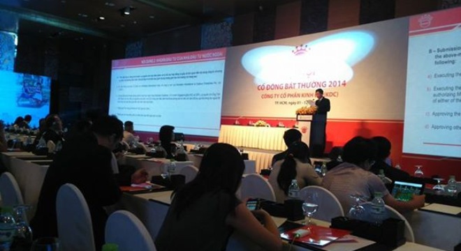 ĐHCĐ bất thường KDC: Tập trung vào quy mô trước lợi nhuận