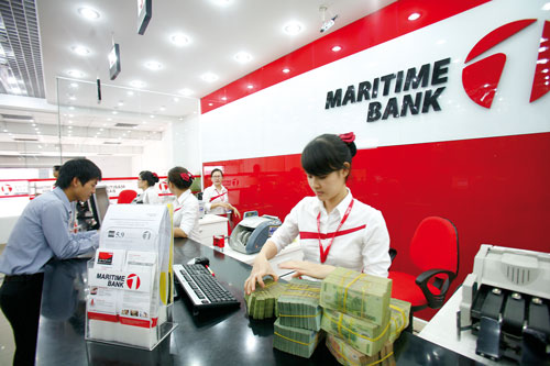 MaritimeBank: Lãi sau thuế 6 tháng đầu năm đạt 63 tỷ đồng