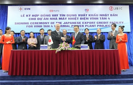 Năm 2014, EVN ký kết vay 1,62 tỷ USD vốn vay ưu đãi đầu tư dự án điện