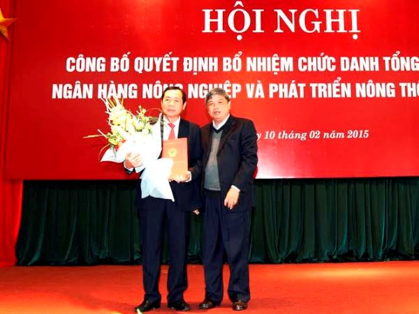 Ông Tiết Văn Thành chính thức được bổ nhiệm Tổng giám đốc Agribank