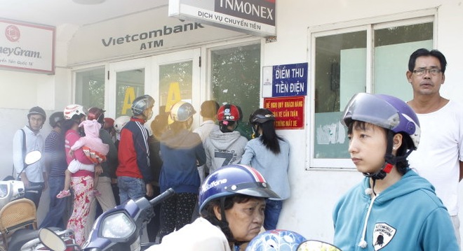  Hàng loạt trụ ATM “nghỉ tết” 