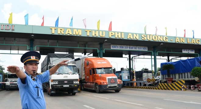  HTI: Đồng loạt tăng phí đường bộ tại trạm Thu phí An Sương - An Lạc 