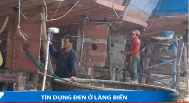  “Sốt” tín dụng đen mùa sửa chữa tàu cá 