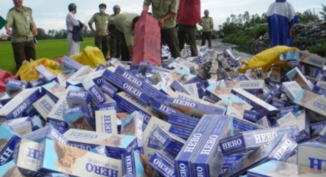  Dừng tái xuất, thuốc lá nhập lậu sẽ phải tiêu hủy 